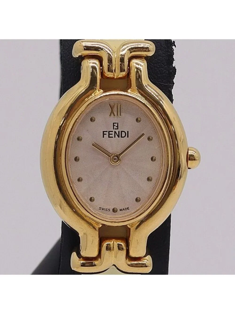 Fendi Change Belt 640L Silver Dial Quartz Watch